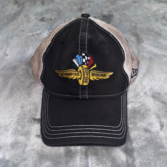 New Era 9twenty - Black - Indianapolis Motor Speedway Baseball Cap - Picture 1 of 7